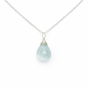 N17190 Aquamarine Necklace